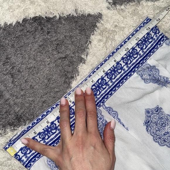 Flowy and lightweight wide leg beach cover up pants size xs - Picture 7 of 13